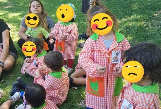 Visitando la granja escuela La Chopera